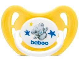 Пустушка латексна Baboo Me To You, 6+ мес., жовтий, 1 шт. (90415)