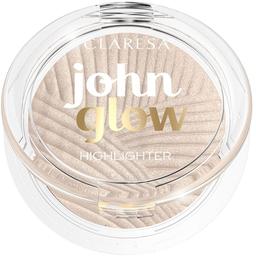 Компактный хайлайтер для лица Claresa John Glow, тон 04 (Oriental Glam), 8 г