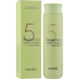 Шампунь Masil 5 Probiotics Apple Vinegar Shampoo, с пробиотиками и яблочным уксусом, 300 мл