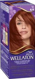 Стійка крем-фарба для волосся Wellaton, відтінок 6/4 (мідь), 110 мл