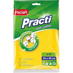 Тряпка Paclan Practi Soft Cotton, 10 шт.
