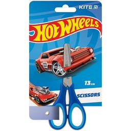 Ножиці дитячі Kite Hot Wheels з гумовими вставками 13 см (HW23-123)