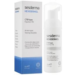 Дезінфікувальна пінка для очищення шкіри SesDerma Laboratories Hexidermol CTB Foam, 50 мл