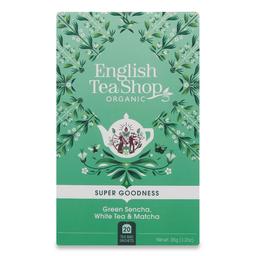 Суміш органічний English Tea Shop сенча-матча, 20 пакетиків, 35 г (818902)