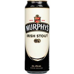Пиво Murphy's Irish Stout, темне, 4%, з/б, 0,5 л