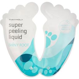 Пилинг для ног Tony Moly Shiny Foot Super Peeling Liquid, 1 пара 50 мл