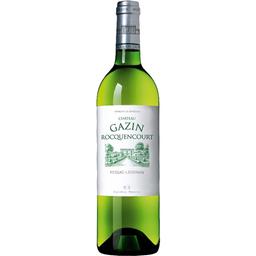 Вино Chateau Gazin Rocquencourt Blanc Pessac-Leognan, біле, сухе, 0,75 л