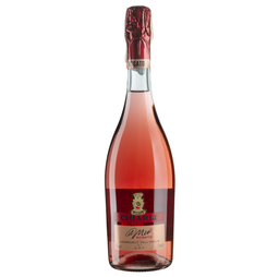Вино игристое Chiarli Lambrusco dell 'Emilia Rosato, розовое, сухое, 10%, 0,75 л (Q2703)