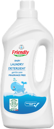 Органічний гель для прання дитячої білизни Friendly Organic Без запаху, 1000 мл