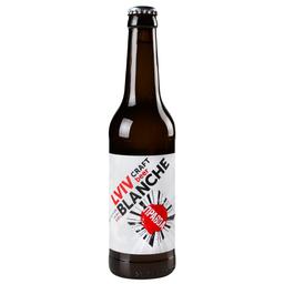Пиво Правда Lviv Blanche, світле, нефільтроване, 5,2%, 0,33 л (831637)