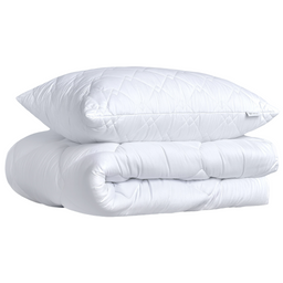Набор Ideia Classic: одеяло + подушка, полуторный, белый (8-32954 білий)