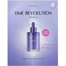 Відновлювальна нічна ампульна маска Missha Time Revolution Night Repair Ampoule Mask, 30 г