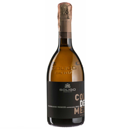 Вино ігристе Soligo Col de Mez Prosecco Valdobbiadene Extra Dry, біле, екстра-сухе, 11%, 0,75 л (40322)