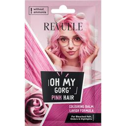 Бальзам для волос Revuele Oh My Gorg Pink Hair Colouring Balm, розовый, 25 мл