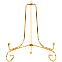 Подставка Lefard для декоративной тарелки 17 см золотая (924-057)