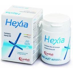 Харчова добавка Candioli Hexia знеболювальна для собак та котів, 20 таблеток