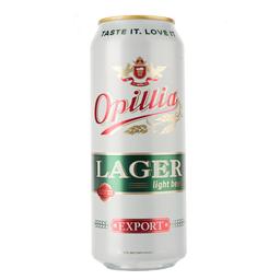 Пиво Опілля Lager Export, світле, 4,4%, з/б, 0,5 л