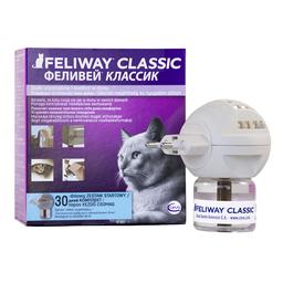 Успокаивающее средство для кошек во время стресса CEVA Feliway Classic, диффузор+сменный блок, 48 мл