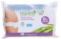 Вологі серветки Masmi для інтимної гігієни, 20 шт.