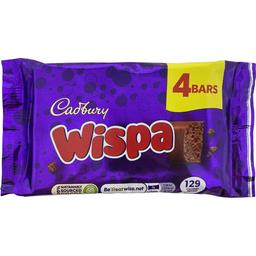 Батончики Cadbury Wispa шоколадные 94.8 г (4 шт. х 23.7 г)