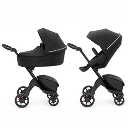 Универсальная коляска 2 в 1 Stokke Xplory X Rich Black + люлька в подарок (571401акц.)