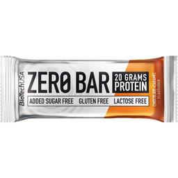 Протеїновий батончик BioTech Zero Bar Шоколад-карамель 50 г