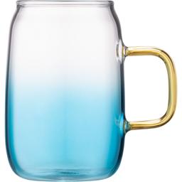 Набор чашек Ardesto Blue Atlantic с ручками, боросиликатное стекло, 300 мл, 2 шт. (AR2630BA)