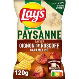 Чипсы Lay's Paysanne со вкусом карамелизированного лука 120 г (916188)