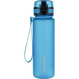 Пляшка для води UZspace Colorful Frosted, 500 мл, блакитний (3026)