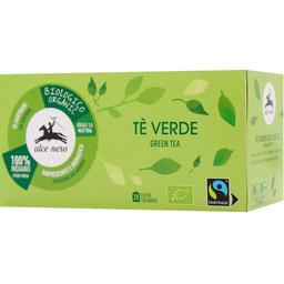 Чай зелений Alce Nero Fairtrade й органічний 20 пекетиків 35 г