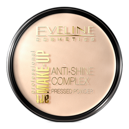 Пудра мінеральна матуюча з шовком Eveline Art Professional Make Up Anti-Shine, відтінок 35 (Golden Beige) (LPUDARTM35)