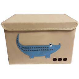 Короб складной с крышкой Handy Home Крокодил синий, 38x26x26 см (CH14)
