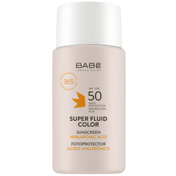 Солнцезащитный флюид для лица BB с тонирующим эффектом Babe Laboratorios Sun Protection SPF 50, 50 мл (8436571631114)