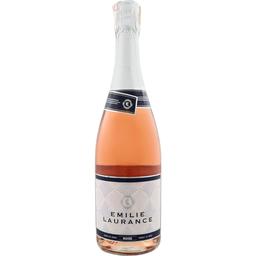 Вино ігристе Emilie Laurance Rose, рожеве, брют, 12%, 0,75 л (824369)