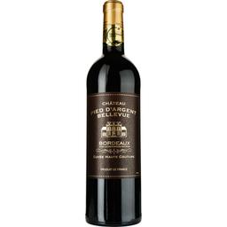 Вино Chateau Pied D'Argent Bellevue AOP Bordeaux 2020 червоне сухе 0.75 л