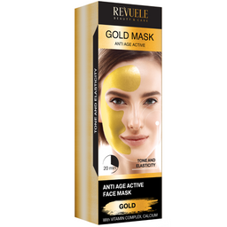Золота маска для обличчя Revuele Gold Face Mask Lifting Effect Anti-Age, 80 мл