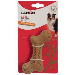 Игрушка для собак Camon косточка для поддержания здоровья зубов, бамбуковая, 13 см