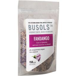 Соль Busols Fandango с травами, цветами мальвы и пионов, 150 г