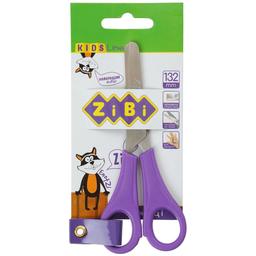 Ножиці дитячі ZiBi Kids Line для шульги 132 мм фіолетові (ZB.5018-07)