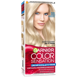 Краска для волос Garnier Color Sensation тон S10 (платиновый ультраблонд), 110 мл (C5471601)