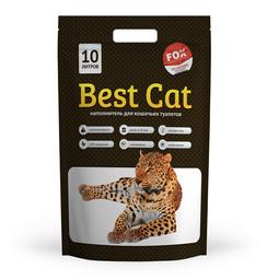 Силикагелевий наполнитель для кошачьего туалета Best Cat White, 10 л (SGL007)