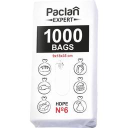 Пакети фасувальні Paclan №6, 9х18х35 см, 1000 шт.