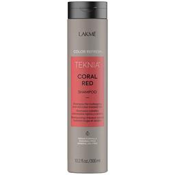 Шампунь для обновления цвета красных оттенков волос Lakme Teknia Color Refresh Coral Red Shampoo 300 мл
