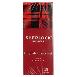 Чай чорний Sherlock Secrets English Breakfast, 25 пакетиків (920156)
