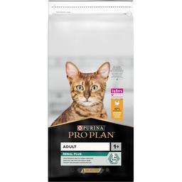 Сухой корм Purina Pro Plan Adult 1+ Renal Plus для взрослых кошек с курицей 14 кг