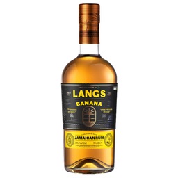 Напиток алкогольный Langs, Banana Rum, на основе рома, 37,5%, 0,7 л