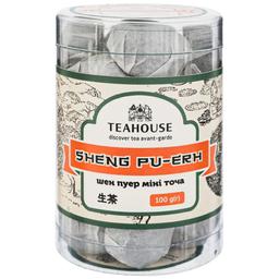 Чай китайський Teahouse Шен Пуер Міні Точа, тубус, 100 г