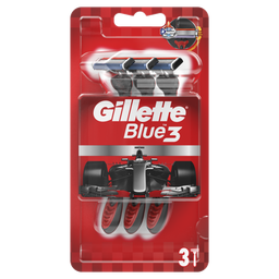 Одноразовые станки для бритья Gillette Blue 3 Nitro, 3 шт.