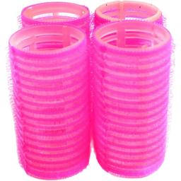Бигуди-липучки SPL 31 мм розовые 8 шт.