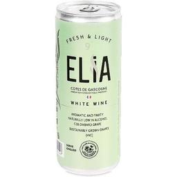 Вино Elia Blanc, біле, сухе, з/б, 0,25 л